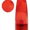 JUQAFY Red UTV Rear Light Lens for Kubota RTV Series K7561-62730-2