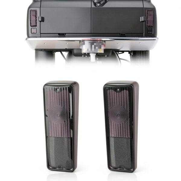 VYNTRAL Smoked Lens Waterproof Rear Tail Light Lamp Lens for 1967-1972-0