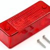 Chuuparts Red Tail Light Lens for Bobcat Loaders T140 T180 T190 T200-0