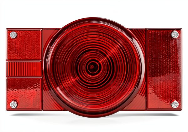 Optronics Red Tail Light Lens Replacement Kit A16RBP 55W Waterproof-0