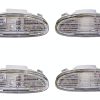 Westin Running Board Lights Side Waterproof Machined Lens 27-9904-1