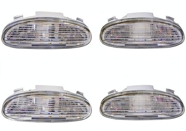 Westin Running Board Lights Side Waterproof Machined Lens 27-9904-1