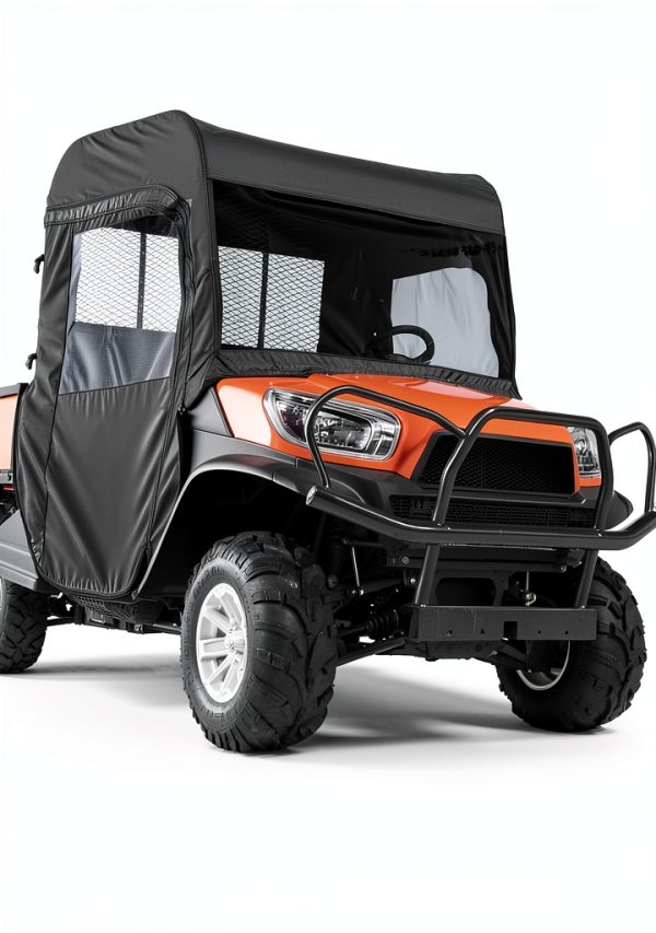 JUQAFY Red UTV Rear Light Lens for Kubota RTV Series K7561-62730-5