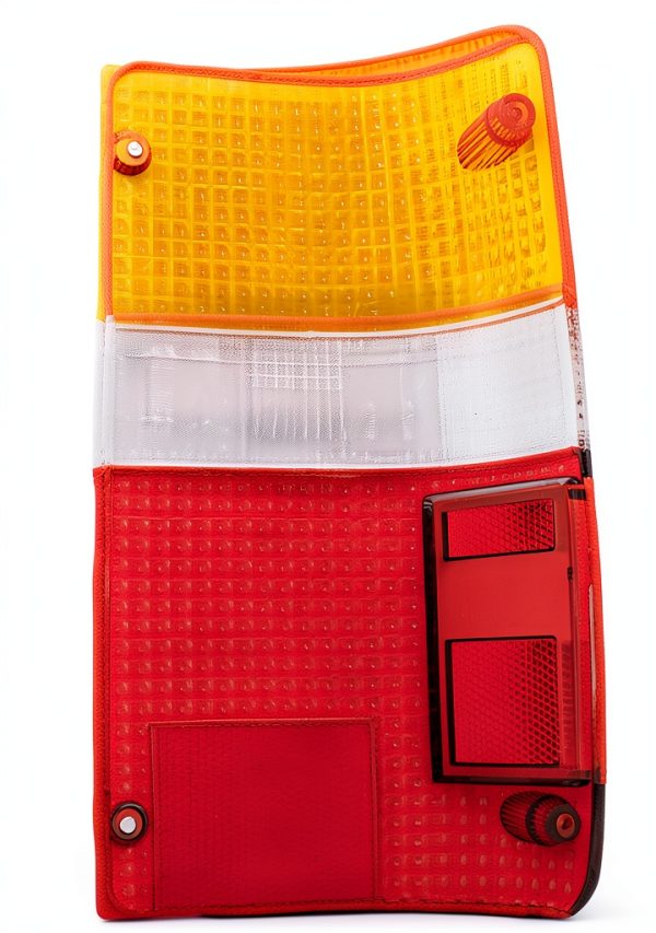 CarLights360 Tail Light Lens Pair Red Polycarbonate for 1995 Pickup-1