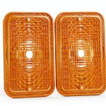YIHETOP Amber Acrylic Equipment Lens for John Deere Tractors-0
