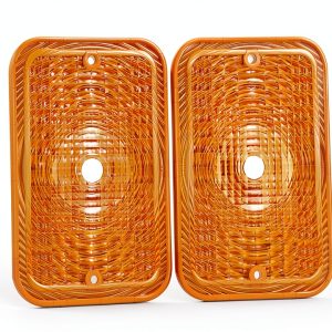 YIHETOP Amber Acrylic Equipment Lens for John Deere Tractors-0