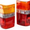 CarLights360 Tail Light Lens Pair Red Polycarbonate for 1995 Pickup-0