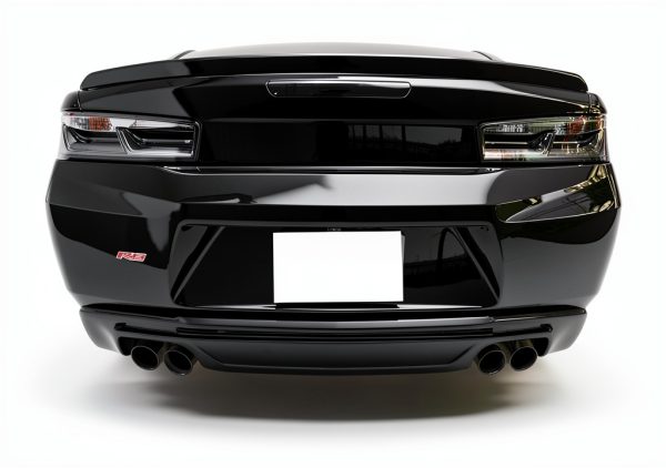 iJDMTOY Rear Bumper Reflector Light Black Smoke Lens for 2016+ Camaro-3