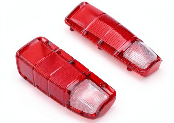SASKATE Bike Tail Light Lens Cover for Power Wagon 1972-1980-7