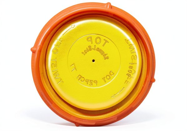 Truck-Lite Amber Replacement Tail Lens 9081A Painted Finish-2