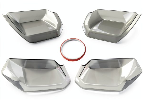Telfair 2014-2019 C7 Corvette Rear Tail Light Lens Set - Complete-1