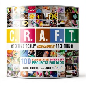 Adams Media Family Activities Book for Kids - 374 Page Craft Guide-0