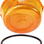 Truck-Lite Amber Replacement Tail Lens 9081A Painted Finish-0