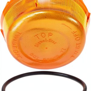Truck-Lite Amber Replacement Tail Lens 9081A Painted Finish-0