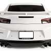 iJDMTOY Rear Bumper Reflector Light Black Smoke Lens for 2016+ Camaro-2