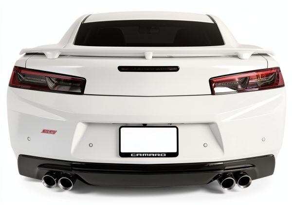 iJDMTOY Rear Bumper Reflector Light Black Smoke Lens for 2016+ Camaro-2
