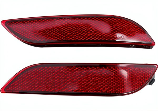 XFANLA Red Rear Bumper Reflector for Toyota Camry 2018-2021-1