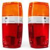 TRQ Tail Light Lens Set LTA79925 Machined Finish Direct Fit Kit-0