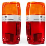TRQ Tail Light Lens Set LTA79925 Machined Finish Direct Fit Kit-0