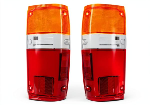 TRQ Tail Light Lens Set LTA79925 Machined Finish Direct Fit Kit-0
