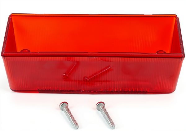 Chuuparts Red Tail Light Lens for Bobcat Loaders T140 T180 T190 T200-1