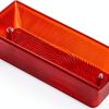 Chuuparts Red Tail Light Lens for Bobcat Loaders T140 T180 T190 T200-3
