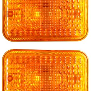 Dgdhf LVU18745 Amber Tail Light Lens for John Deere Tractors-0
