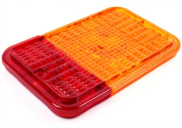 SUKATC Red and Orange Taillight Lens for Tractor-2