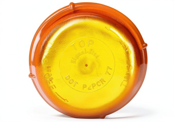 Truck-Lite Amber Replacement Tail Lens 9081A Painted Finish-3