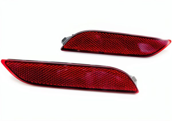 XFANLA Red Rear Bumper Reflector for Toyota Camry 2018-2021-7