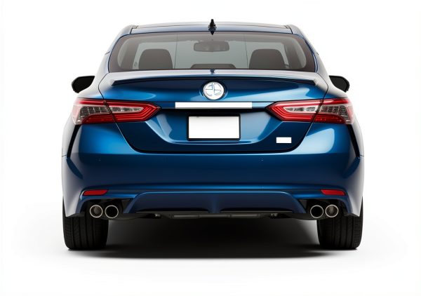 XFANLA Red Rear Bumper Reflector for Toyota Camry 2018-2021-3