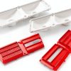 STILEALUS Red ABS Tail Lamp Lens & Housing Set for 1975-1979 Chevy II-5