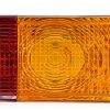 Sootim Red/Amber Lens Waterproof Rear Lights for Tractor-4