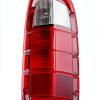 ECOTRIC Red and White Plastic Rear Tail Light Lens for 1972-1980 Dodge-0