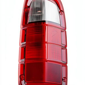 ECOTRIC Red and White Plastic Rear Tail Light Lens for 1972-1980 Dodge-0