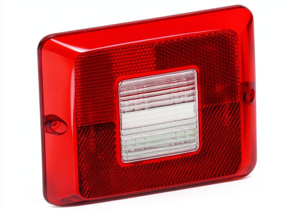 BARGMAN COMP Tail Light Lens Red Polycarbonate Waterproof 34-84-711-0