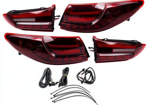 BACAR Mazda 6 2014-2019 Tail Light (4pcs) - High Quality ABS-5