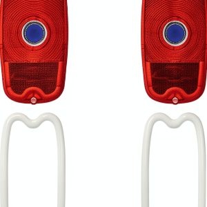 United Pacific Red Tail Light Lens 1960-66 Chevy GMC Pickup HR0217-0