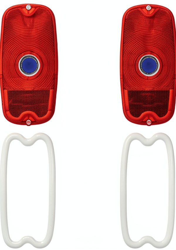 United Pacific Red Tail Light Lens 1960-66 Chevy GMC Pickup HR0217-0