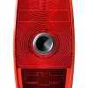 United Pacific Red Tail Light Lens 1960-66 Chevy GMC Pickup HR0217-3