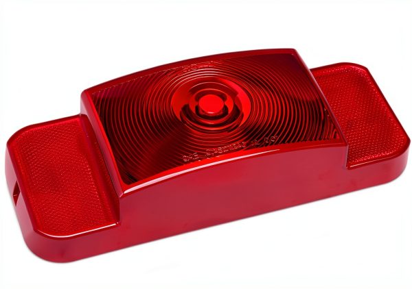 Optronics Red Tail Light Lens Replacement for AST60BP Passenger Side-0