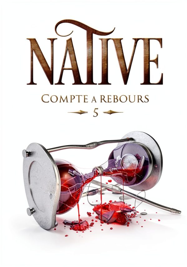 French Fantasy Novel by Black Queen Éditions - Book 5 of 7-0