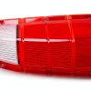 ECOTRIC Red and White Plastic Rear Tail Light Lens for 1972-1980 Dodge-5