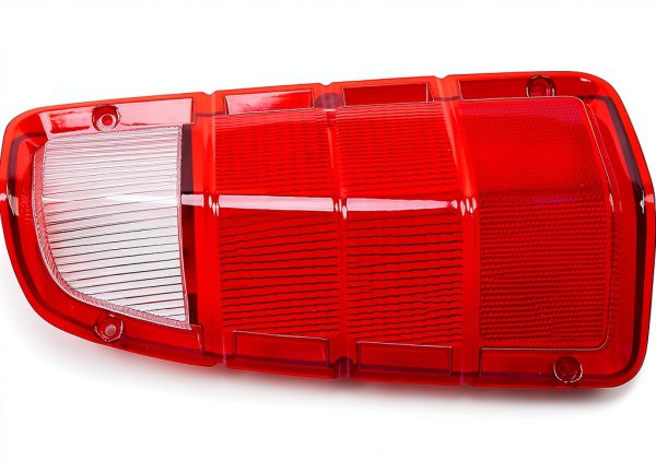 ECOTRIC Red and White Plastic Rear Tail Light Lens for 1972-1980 Dodge-5