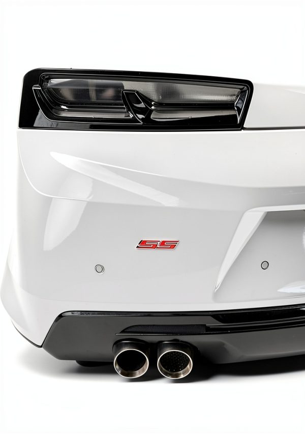 iJDMTOY Rear Bumper Reflector Light Black Smoke Lens for 2016+ Camaro-7