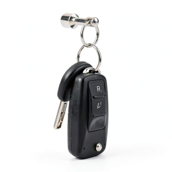 Keychain Magnet WELLZEER D12mm Silver Earth Test Magnet for Jewelry-5